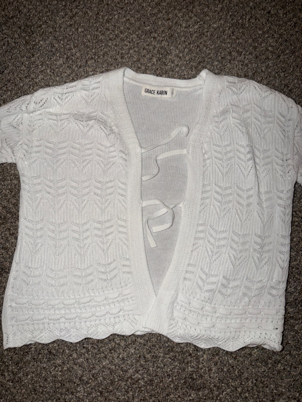 GRACE KARIN Girls Long Sleeve Cardigan Sweater Girls 12Y